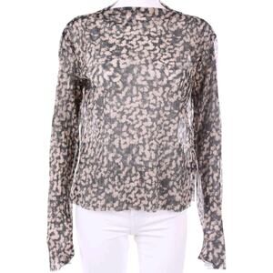 & Other Stories Black and Cream Blouse